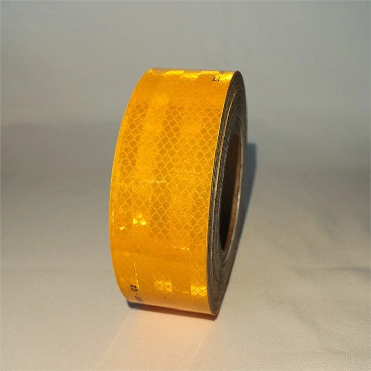 adhesive yellow dot reflective tape fortruck