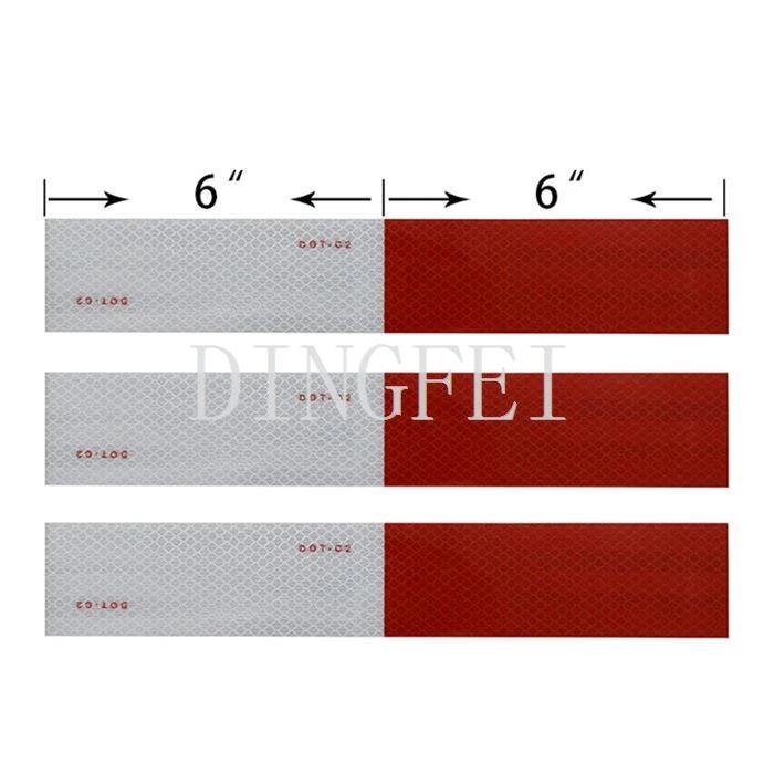 Red And White Trailer Tape