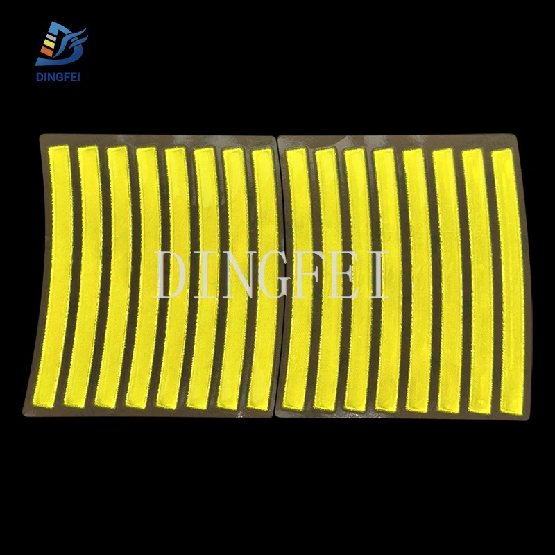 Reflective Wheel Rim Stripes